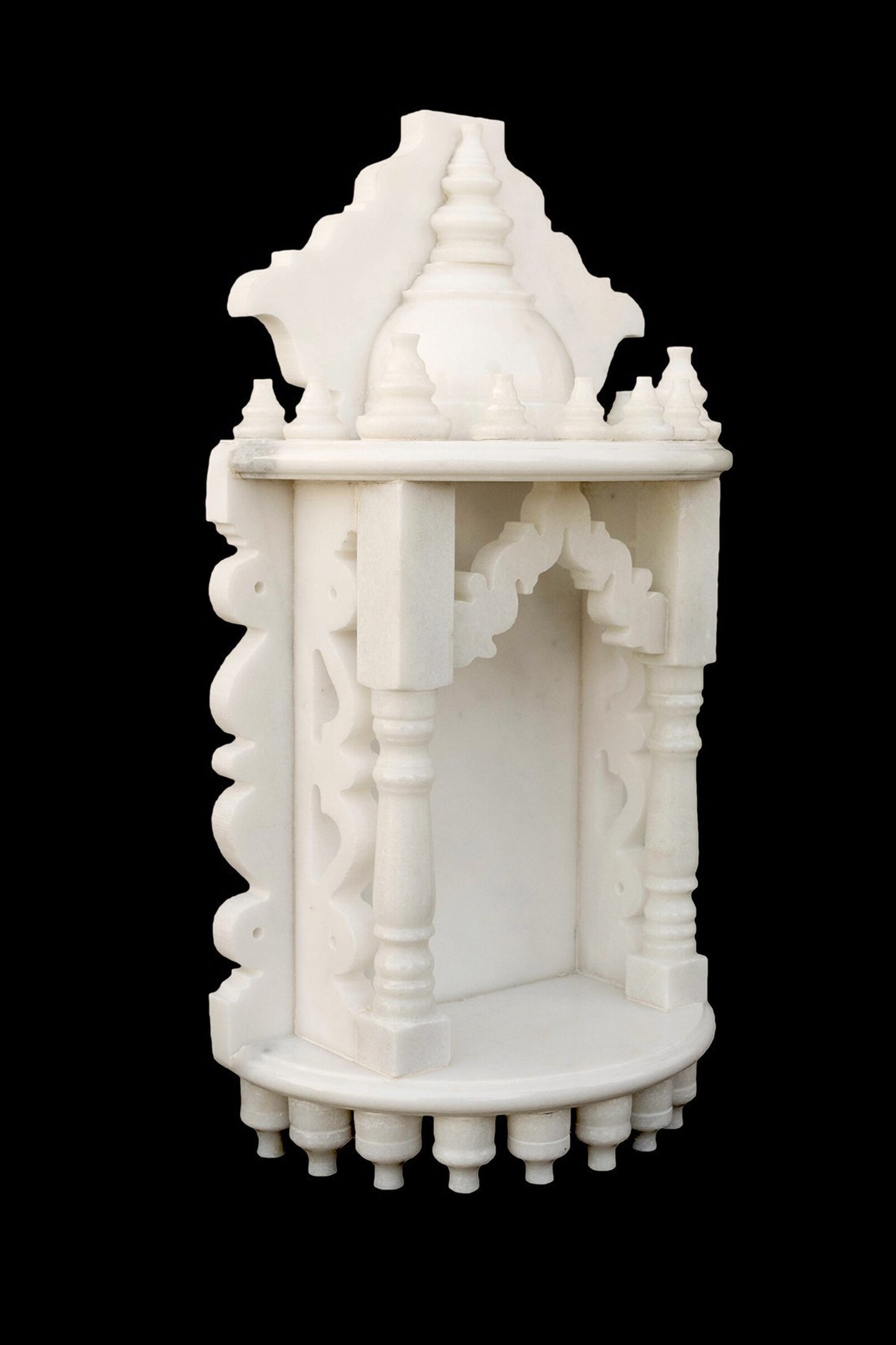 White Marble Home Temple