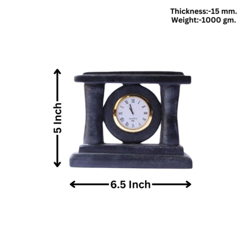 Pillar black 6.5x5 inches