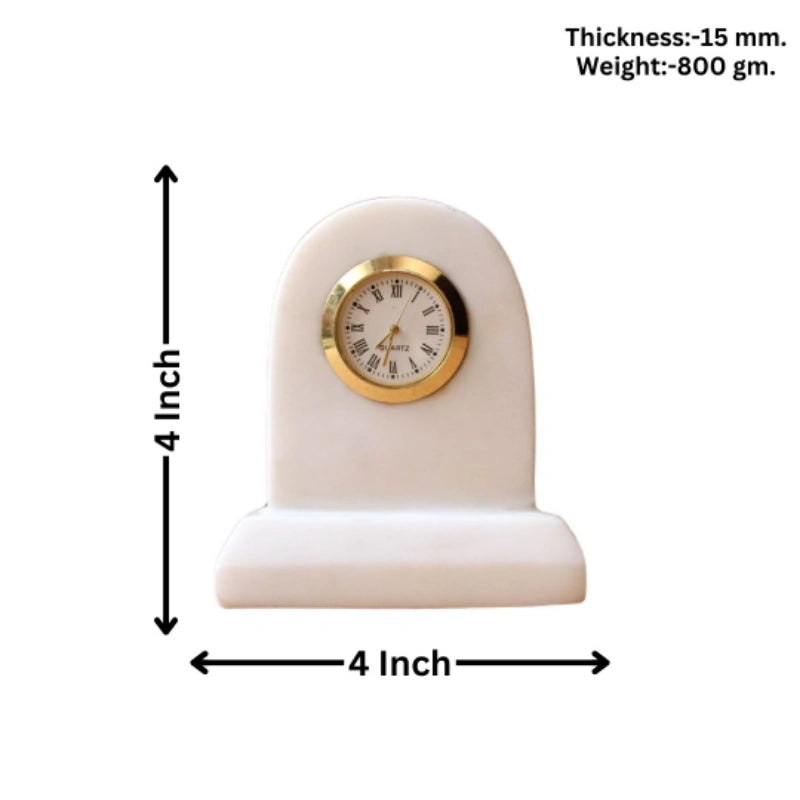 U shape White 4x4 inches