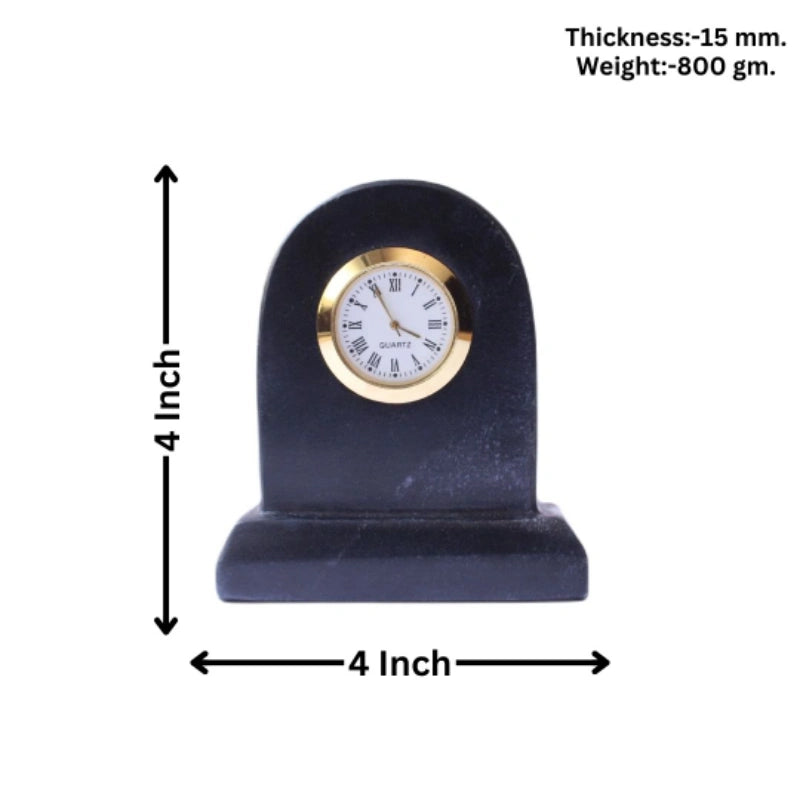 U shape black 4x4 inches