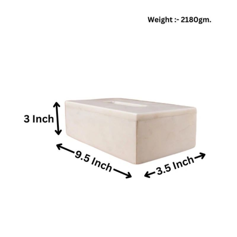 White Fix 9.5x3.5x3inches