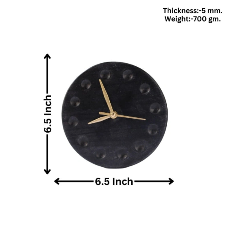 Bubble black 6.5x6.5 inches