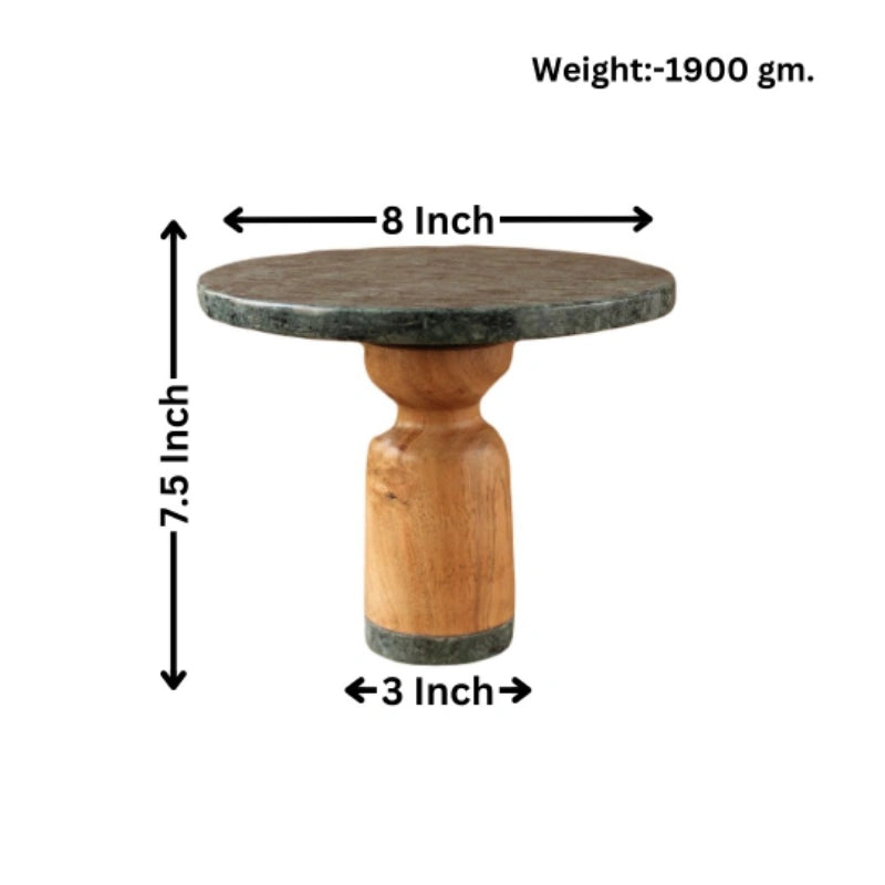 Pillar Green Cake Stand