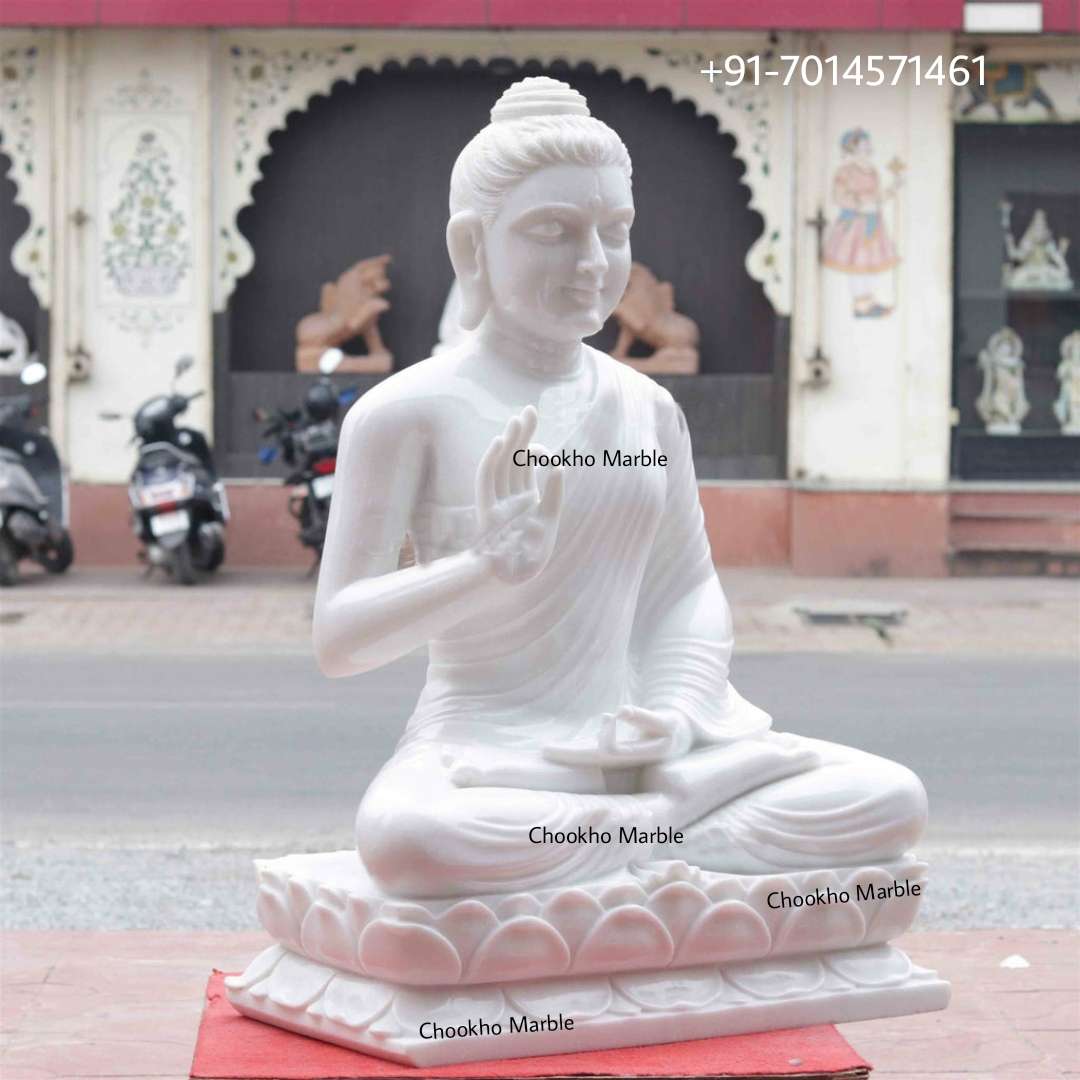 Buddha Statue In Marble