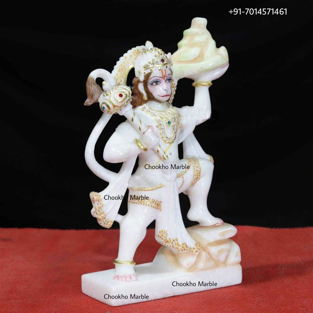 White Hanuman Murti