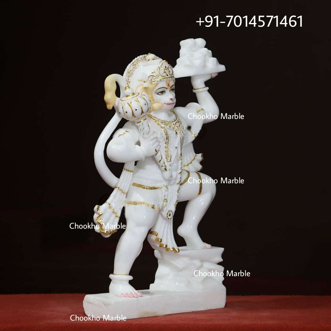 God Marble Hanuman Statue