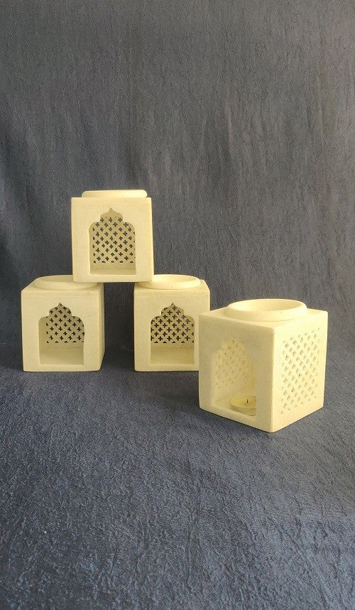 Marble Jali Oil Burner