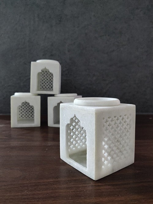 Marble Jali Oil Burner