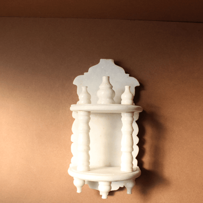 White Marble Home Temple