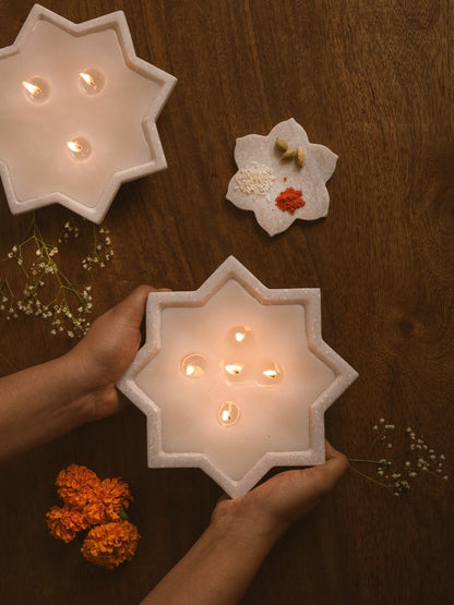 Star Shape Candle Holder