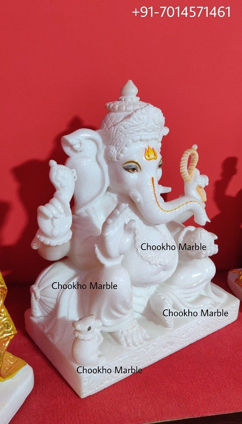 Marble Statue Of Ganesh Ji