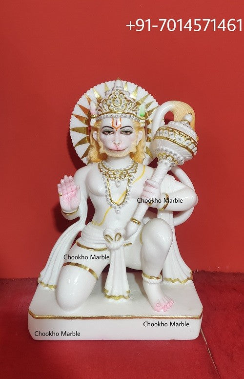 Marble Hanuman Idol