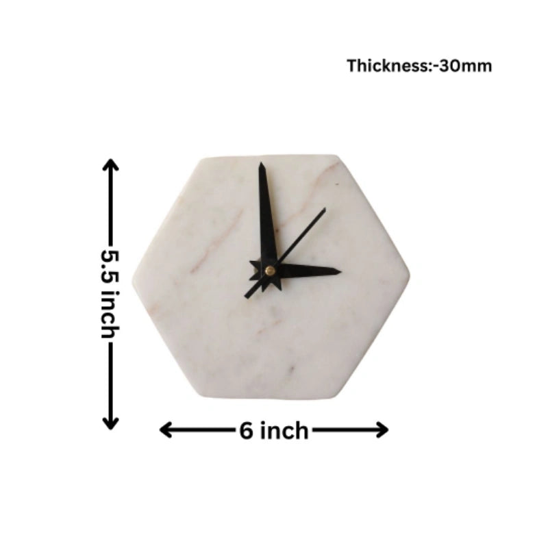 Hexagon 6x 5.5 inches