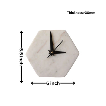 Hexagon 6x 5.5 inches