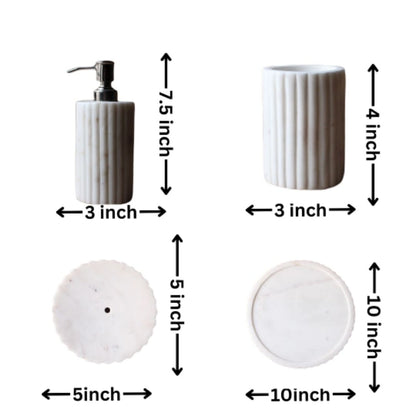 White strips (set of 4)