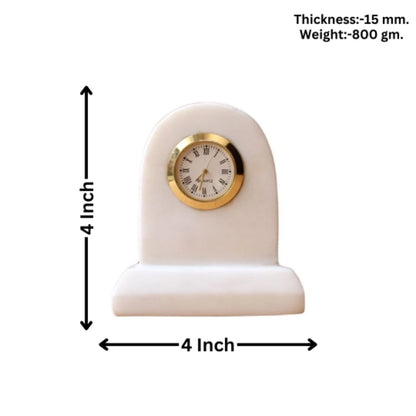 U shape White 4x4 inches