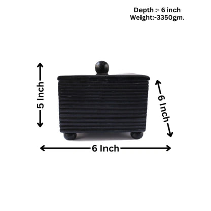 Strip black 6x6x5 inches