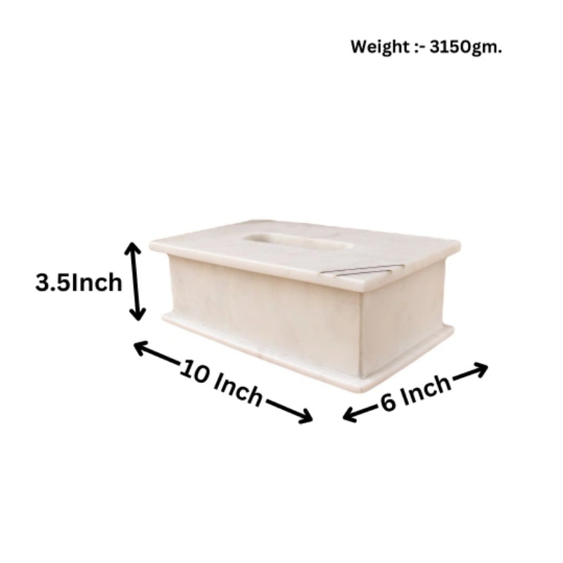 Brass Tissue box 10x6x3.5 inches