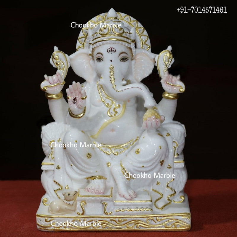 Marble Ganesh Ji Statue