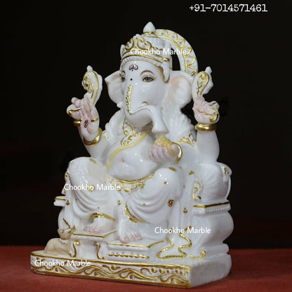 Marble Ganesh Ji Statue