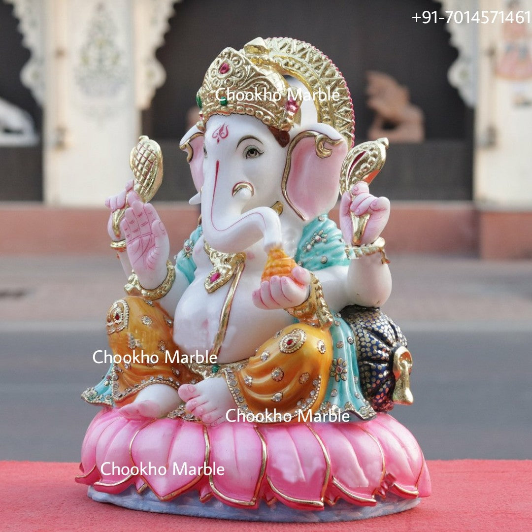 Marble Ganesh Ji Statue