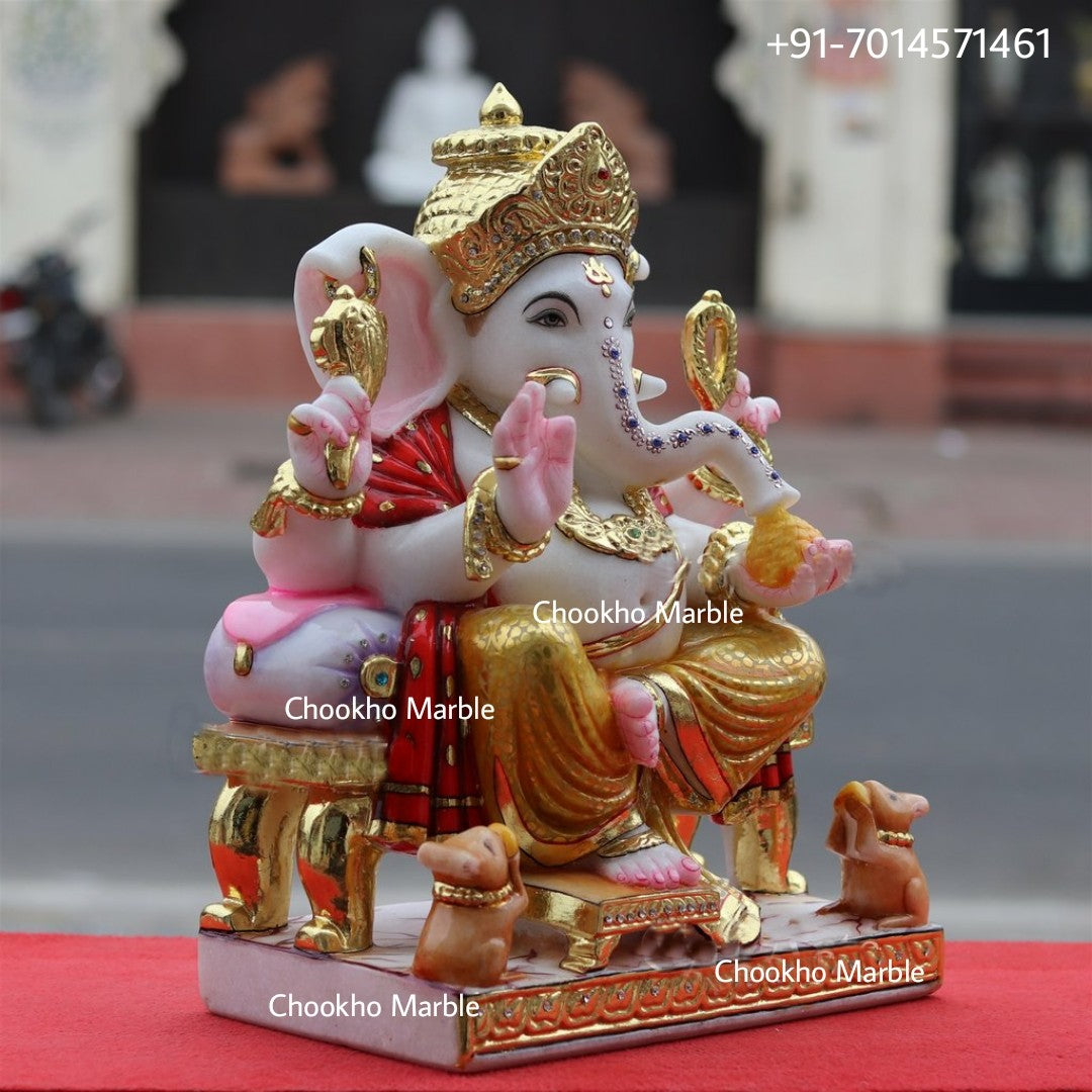Marble Ganesh Statue For Home