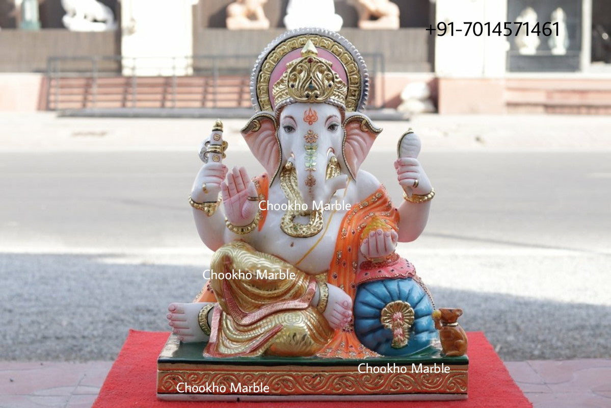 Marble Ganesh Ji Statue