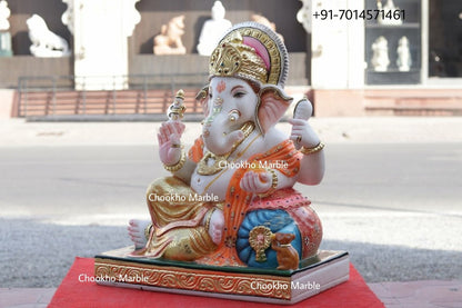 Marble Ganesh Ji Statue