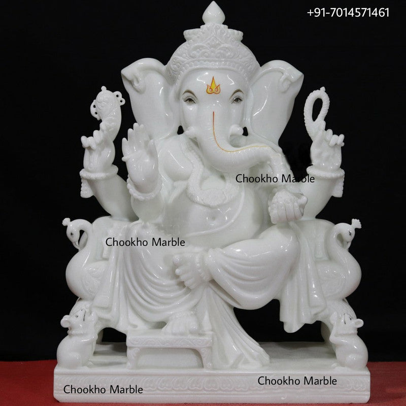 Marble Ganesh Ji Statue