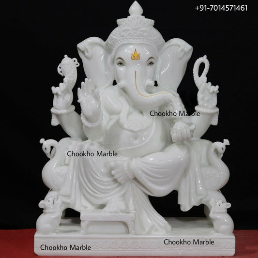 Marble Ganesh Ji Statue