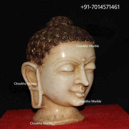 Gautam Buddha Marble Head