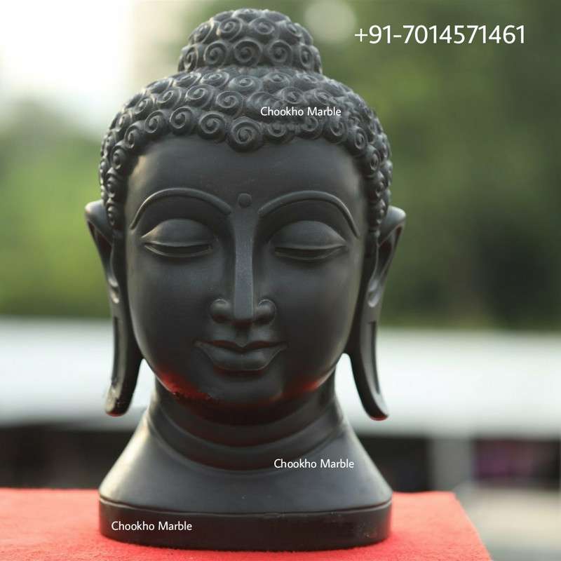 Marble Buddha Head