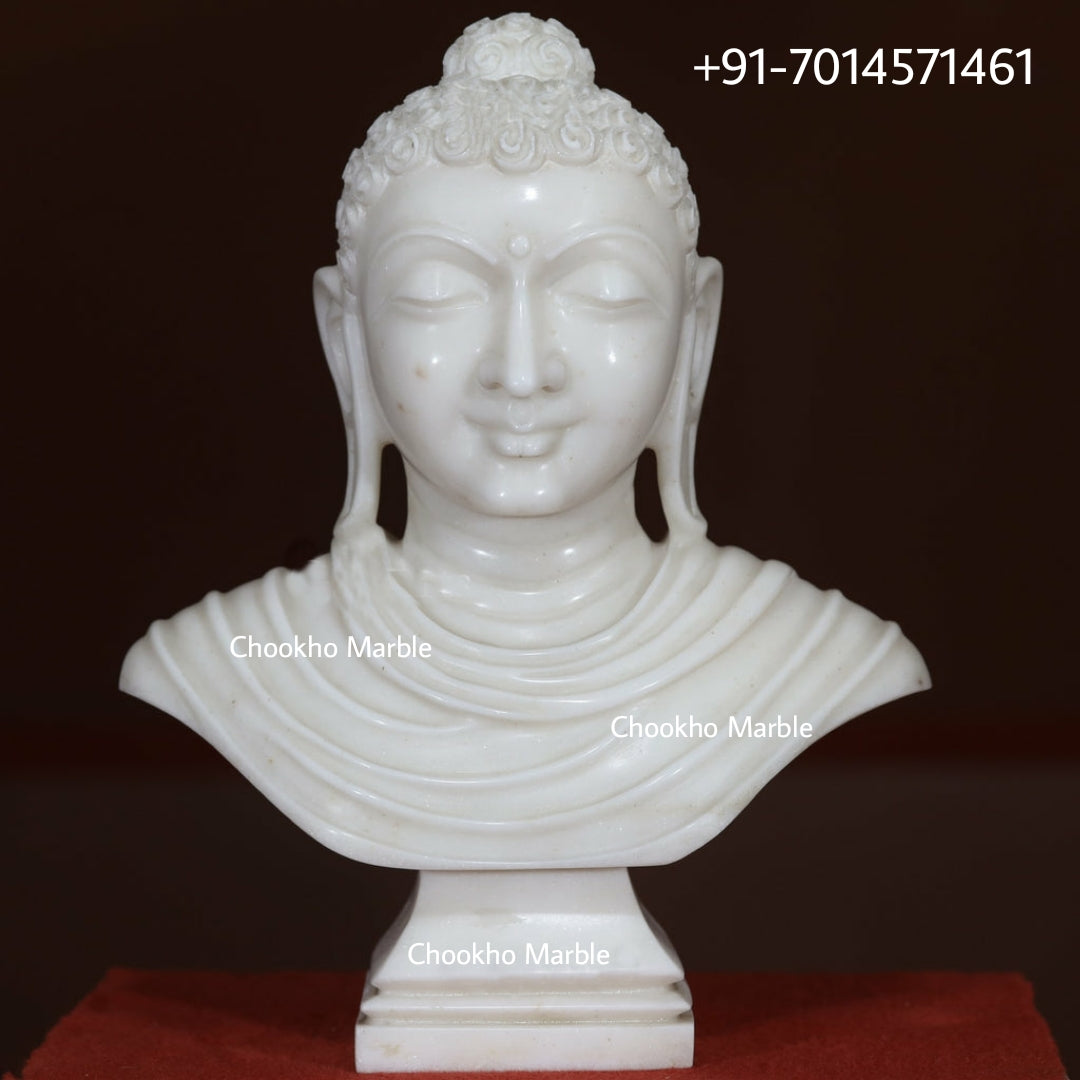 White Marble Buddha
