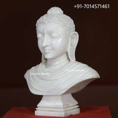 White Marble Buddha