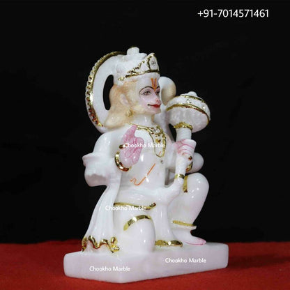 Hanuman Ji Marble Statue