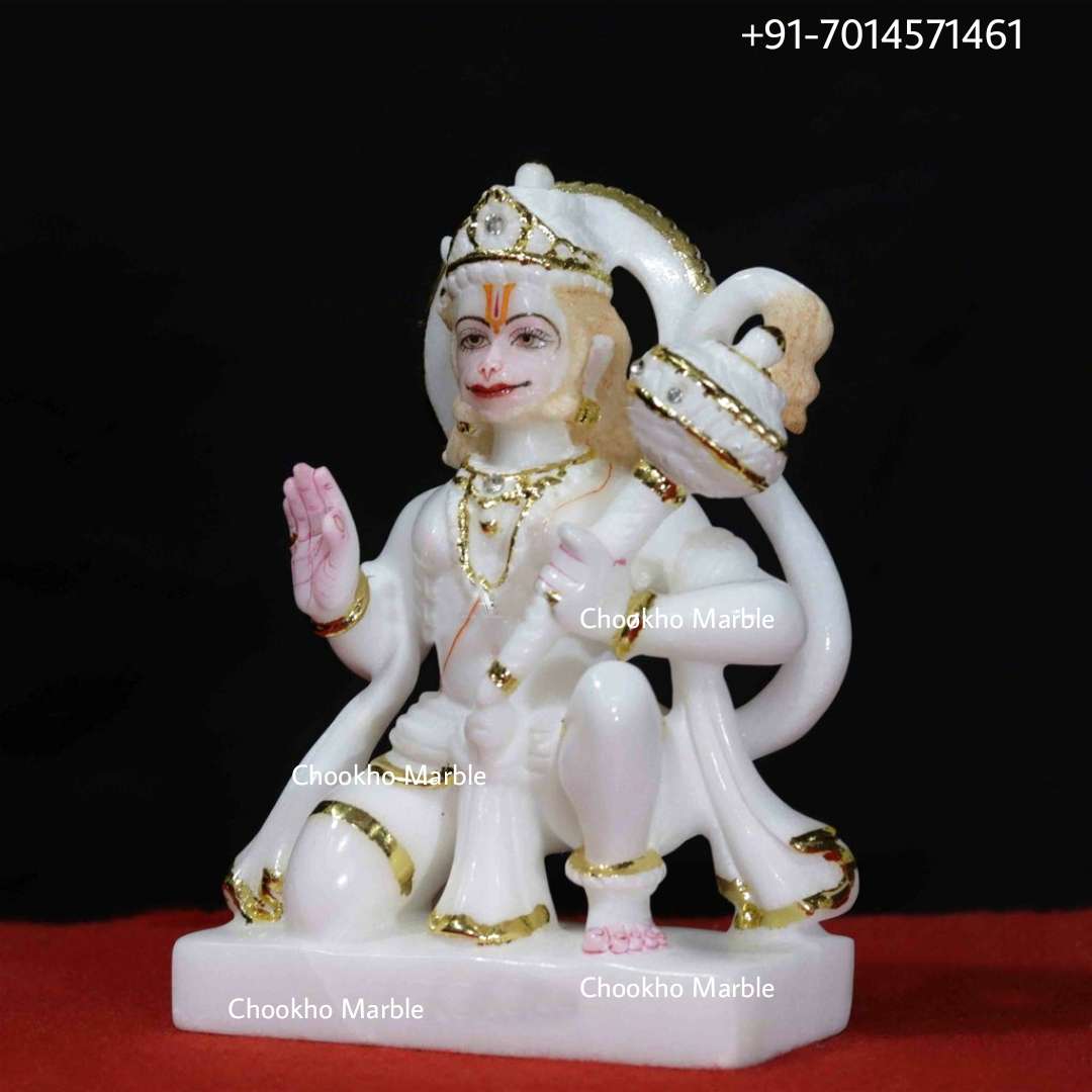 Hanuman Ji Marble Statue