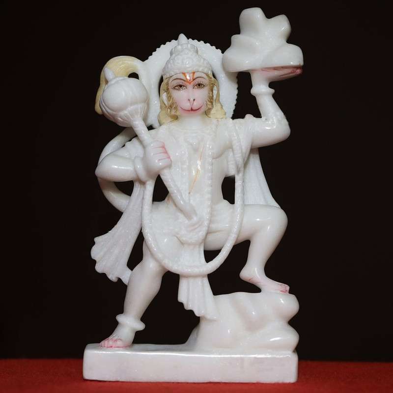 Marble Hanuman Statue