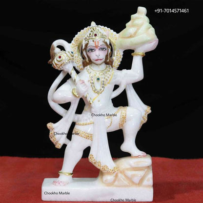 White Hanuman Murti