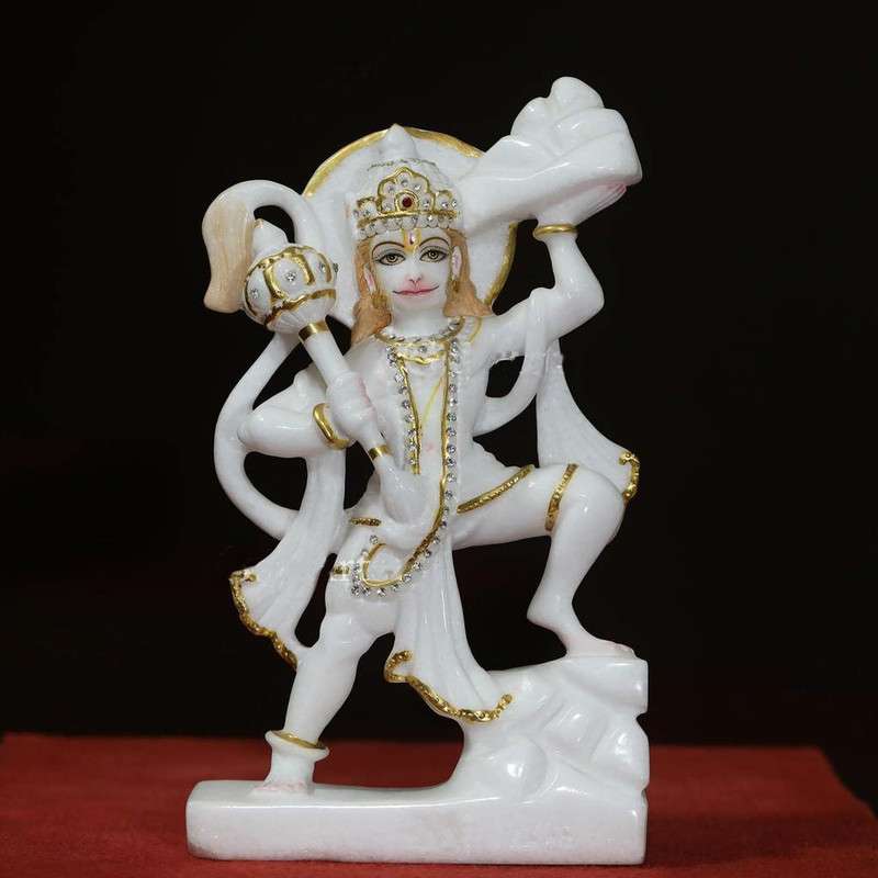 Hanuman Marble Idol