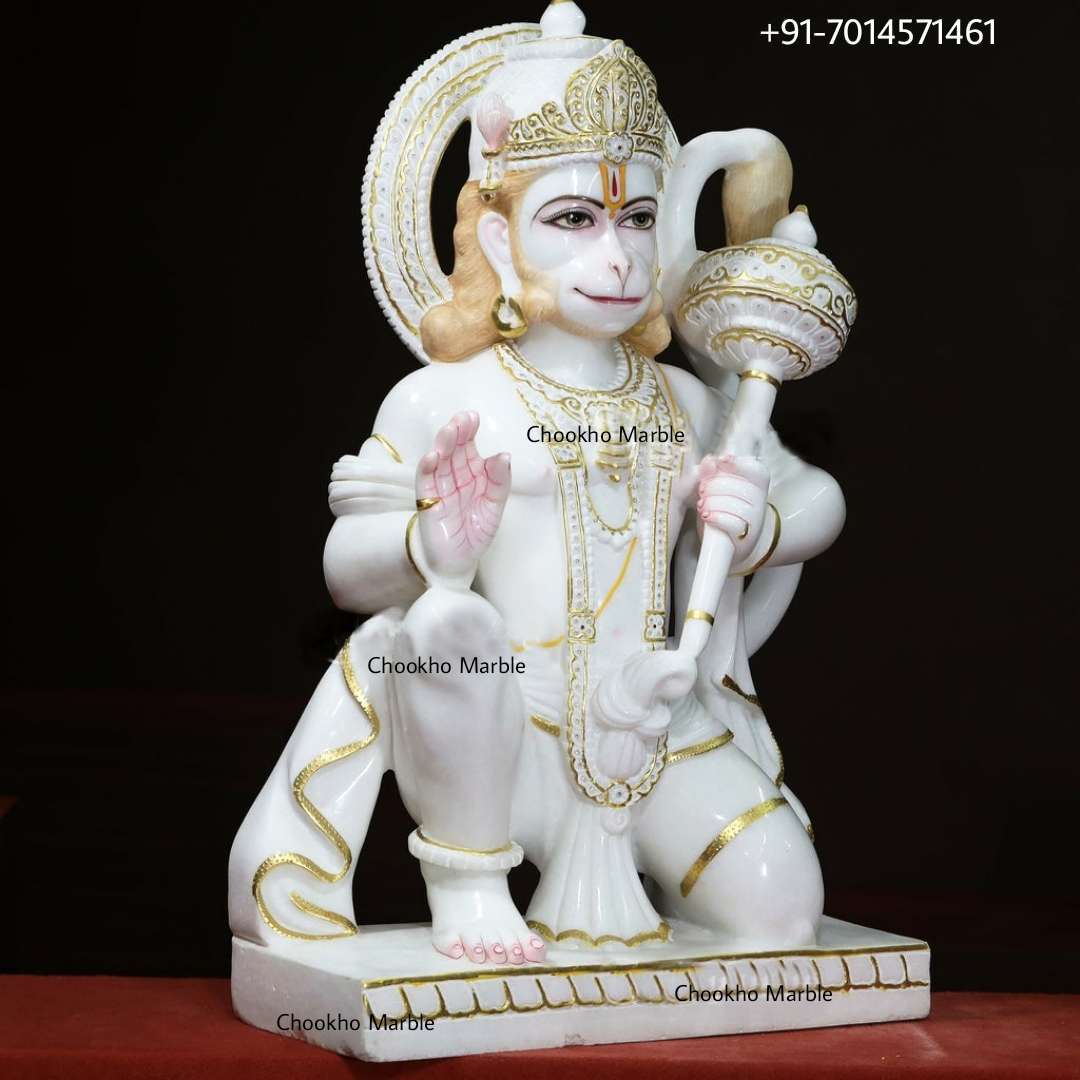 Marble Hanuman Statue