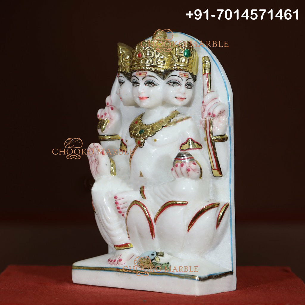 Kartikeya Marble Statue