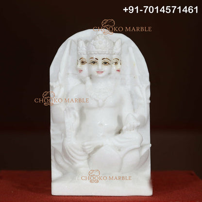 Kartikeya Marble Statue