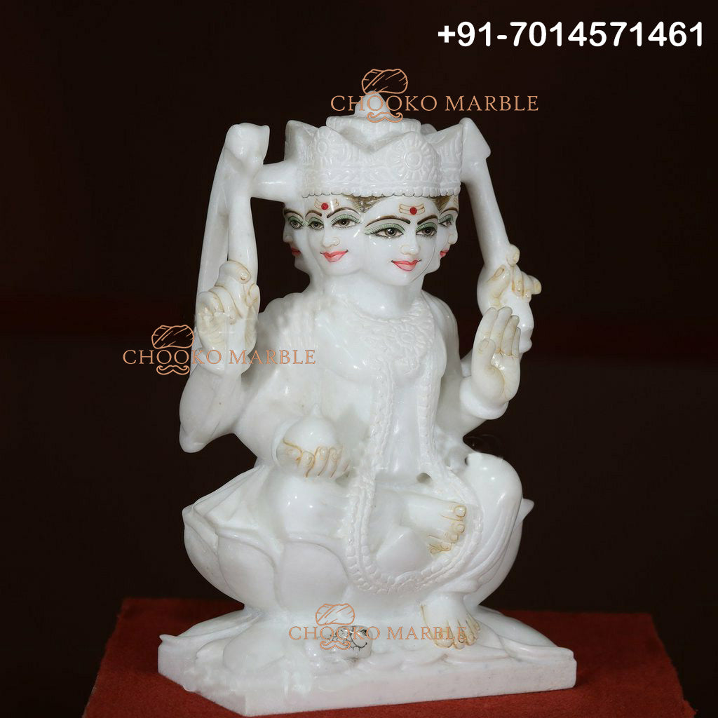 Kartikeya Marble Statue