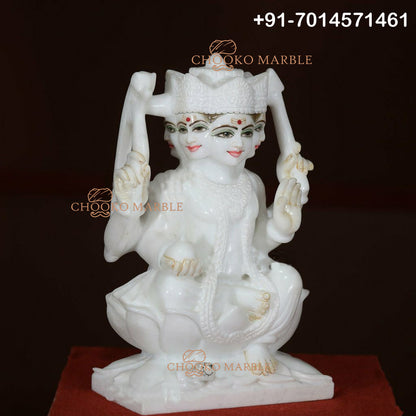 Kartikeya Marble Statue