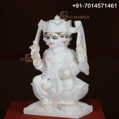 Kartikeya Marble Statue
