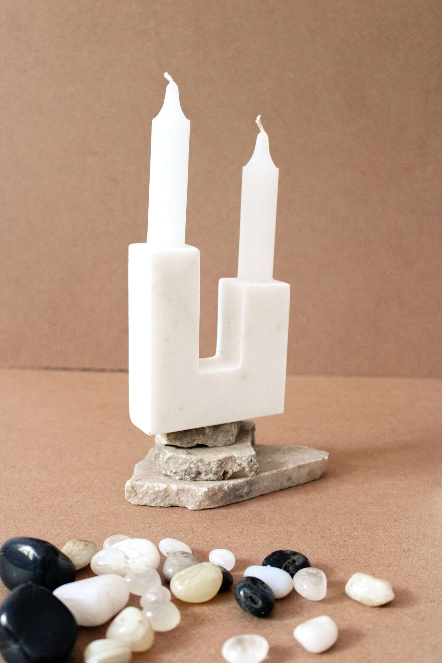Marble Candle Holder