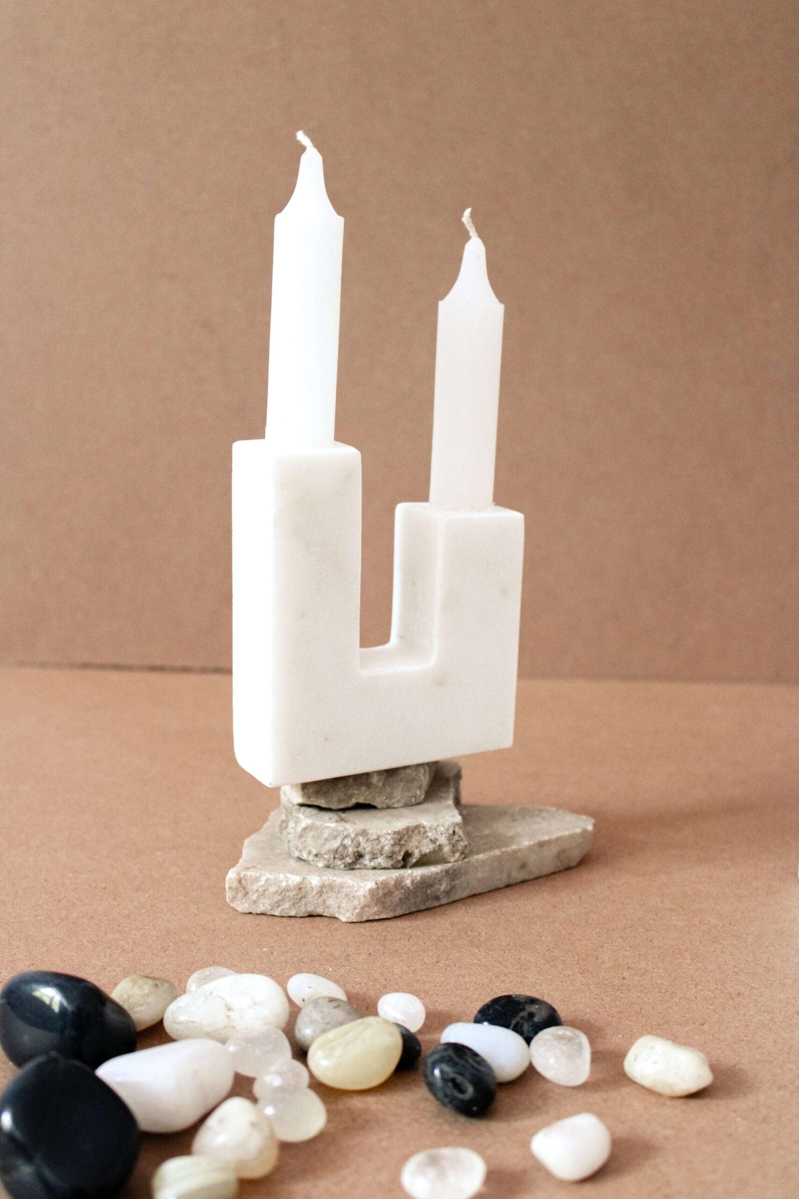 Marble Candle Holder