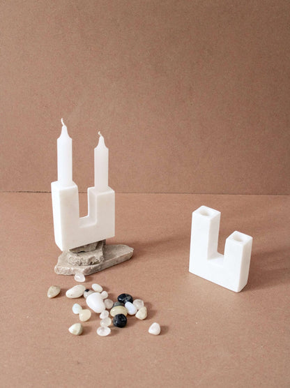 Marble Candle Holder