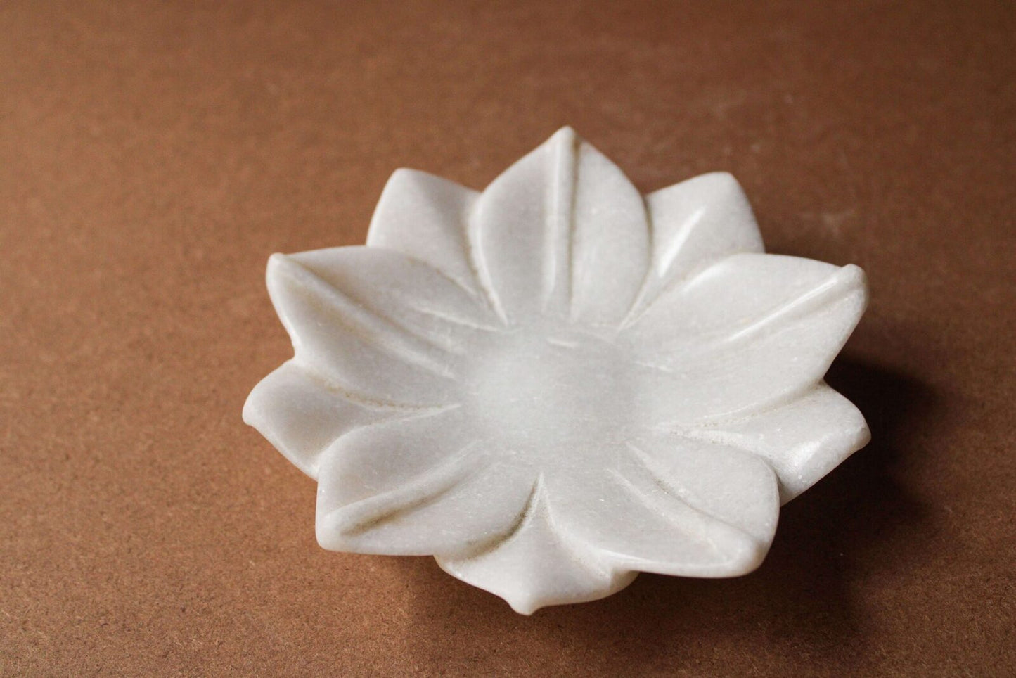 Marble Flower Plate