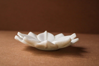 Marble Flower Plate